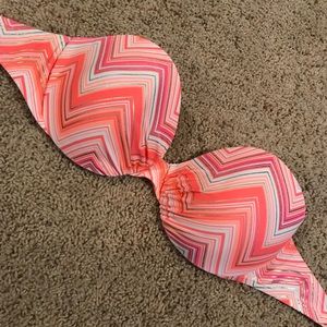 strapless bikini top